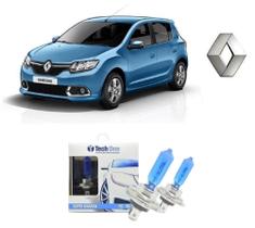Par de Lampadas Halogenas Super Branca para Farol Baixo H7 para Renault Novo Sandero Ano 2015 a 2020 Par de Lampadas Halogenas Super Branca para Farol Baixo H7 para Renault Novo Sandero Ano 2015 a 2020