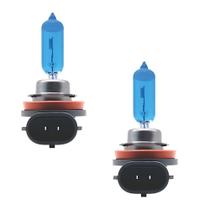 Par de Lampadas Halogenia Super Brancas CODE/TECH ONE H11 12V 55W