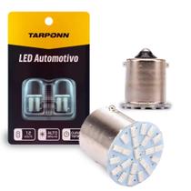 Par de Lâmpadas LED 67 Ba15S-3014-22SMD Amarela 1 Polo 12v Tarponn - TP-5013 Par de Lâmpadas LED 67 Ba15S-3014-22SMD Amarela 1 Polo 12v Tarponn - TP-5013