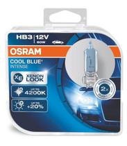 Par De Lampadas Osram Cool Blue Intense Hb3 55W 4200K 12V