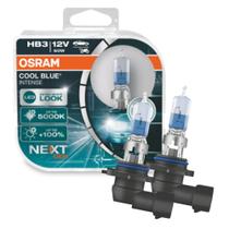 Par de Lâmpadas Osram Hb3 Cool Blue Intense Next Gen 5000K 12V 60W Automotiva Original