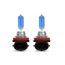 Par De Lampadas Super Brancas H11 De 55w Par De Lampadas Super Brancas H11 De 55w