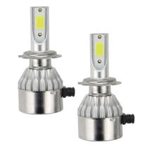 Par De Lâmpadas Ultra Led 72w Bivolt Com Reator H7 Branca