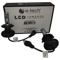 Par de Lâmpadas Ultra LED H-1 H-3 H-4 H-7 H-8 H-11 H-27 HB-3 HB-4 6000 Lumens