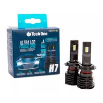 Par de Lâmpadas Ultra Led H7 Force One Px26d 6000k 12v Tech One
