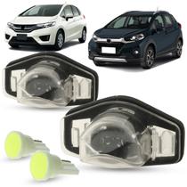 Par de Lanterna Luz de Placa + LED Honda WRV New Fit 2015 2016 2017 2018 2019 2020 2021