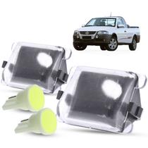 Par de Lanterna Luz De Placa + LED Volkswagen Saveiro G2 G3 G4 97 1998 1999 2000 2001 2002 2003 2004 2005 2006 2007 2008