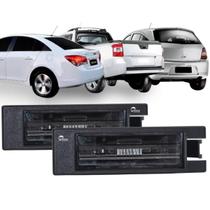 Par De Lanterna Luz De Placa Sem Soquete Meriva 2003/2012 Cobalt 2012/2017 Spin 2013/2018
