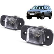 Par de Lanterna Luz De Placa + Soquete Volkswagen Parati G2 G3 G4 1996 a 2012