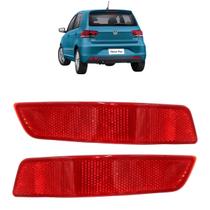 Par De Lanterna Refletor Parachoque Traseiro Fox 2015 2016 2017