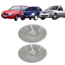 Par de Lanterna Seta Pisca Lateral Ford Ka Fiesta Courier Cristal Par de Lanterna Seta Pisca Lateral Ford Ka Fiesta Courier Cristal