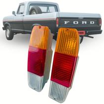Par de Lanterna Traseira Tricolor Ford Pampa F1000 1985 1986 1987 1988 1989 1990 1991 1992 1993 1994 1995 1996 1997 Novo Par de Lanterna Traseira Tricolor Ford Pampa F1000 1985 1986 1987 1988 1989 1990 1991 1992 1993 1994 1995 1996 1997 Novo