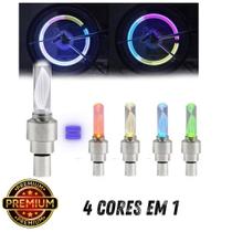 Par de LED para Pneu com 4 Cores em 1 Flash Automático ao Girar