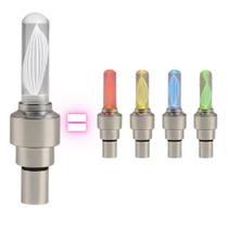 Par de LED para Pneu com 4 Cores em 1 Flash Automático ao Girar Luz moto bicicleta carro caminhão Veículos