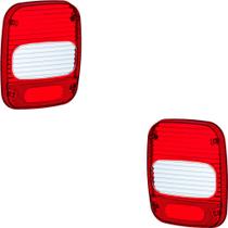 Par De Lente Da Lanterna Traseira Para Caminhão Vw Constellation
