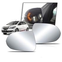 Par De Lentes Com Seta Do Espelho Retrovisor Exclusividade Nova Winnparts Onix prisma Pi0068