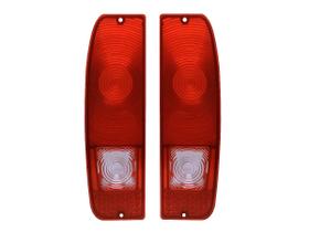 Par de lentes da lanterna traseira pampa f1000