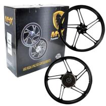 Par de Liga Leve Rodas 5 Palitos Titan-fan 150 2014 a 2015 Par de Liga Leve Rodas 5 Palitos Titan-fan 150 2014 a 2015
