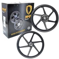 Par de Liga Leve Rodas 6 Palitos XRE 190A/NXR 160 Bros ESDD