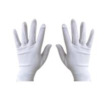 Par De Luva Branca Fantasia Tamanho P Adulto/Inf Cosplay