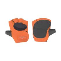 Par de Luva Neoprene Laranja - tam P