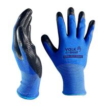 Par de Luva Nitrílico Wave Smart Serviços Gerais Multiuso Volk
