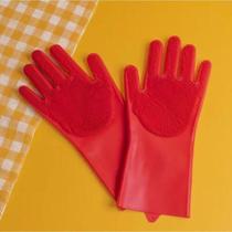 Par De Luva Silicone Limpeza Louça Carro Pet Fruta Multiuso