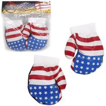 Par de Luvas Boxe Infantil Boxing Nocaute Bandeira Americana - Wellmix