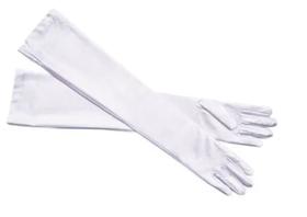 Par De Luvas Branca Papai Noel Comprida P/ Compor Fantasia Par De Luvas Branca Papai Noel Comprida P/ Compor Fantasia