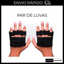 Par de Luvas Caleira De Academia Para Musculação Treino exercício funcional Fitness Bike Dedeira Bilateral Par de Luvas Caleira De Academia Para Musculação Treino exercício funcional Fitness Bike Dedeira Bilateral