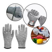 Par de Luvas de Proteção Anticorte Nível 5 Resistentes e Confortáveis