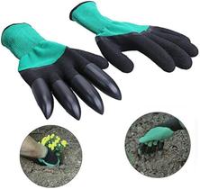 Par de Luvas Garden Genie Glove - Ferramenta de Jardim com Garras em ABS