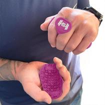 Par de Luvas Hands Grip Tala para Academia Confortável Meio dos Dedos Treino exercício funcional Novo