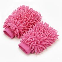 Par de Luvas Microfibra Premium Dupla Face Super Absorvente Limpeza Carro Casa Sem Risco Par de Luvas Microfibra Premium Dupla Face Super Absorvente Limpeza Carro Casa Sem Risco