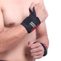 Par De Luvas Munhequeira Para Esporte Pulso Punho Polegar Par De Luvas Munhequeira Para Esporte Pulso Punho Polegar