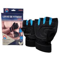 Par de Luvas Para Aceleração Muscular Respirável Ajustável - C40858