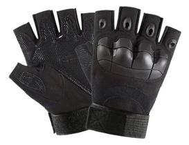 Par de Luvas Preta Meio Dedo para Partica de Esporte Par de Luvas Preta Meio Dedo para Partica de Esporte