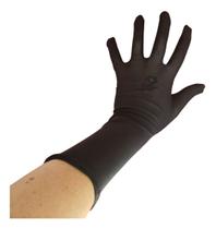 Par De Luvas Pretas Compridas 30cm Fantasia Par De Luvas Pretas Compridas 30cm Fantasia
