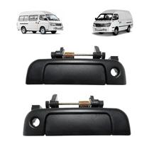 Par de maçaneta externa da porta dianteira topic jinbei 2008 a 2016