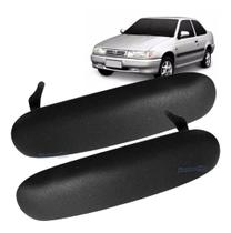 Par de Maçaneta Externa Logus Pointer 1993 1994 1995 1996 - Preto