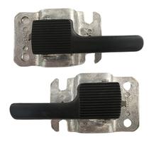 Par de Maçaneta Int. Porta Preta Fusca Brasilia Variant TL