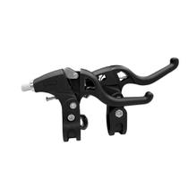 Par De Manetes Maçaneta Gts V-brake Nylon Preto