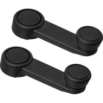 Par de Manivela Reguladora Vidro F1000 90 a 10 Plástic Cinza