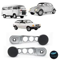 Par de Manivela vidro Gol /Fusca/Kombi /Saveiro Modelo Sport Cromada