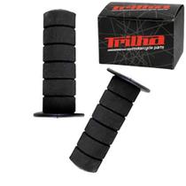 Par de Manopla de Moto Com Espuma Confortavel Preta UNIVERSAL