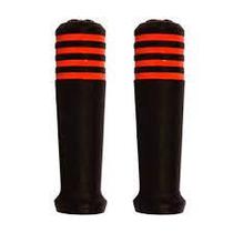 par de Manopla luva para Bicicleta Bike Arco Iris Neopak laranja