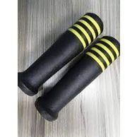 Par de Manopla luva para bike arco iris Neopak Amarelo