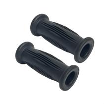 Par de Manopla Punho Bike Aro 12 Nathor Infantil Original Cor:Preta