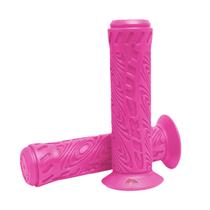 Par de manoplas circuit - interlagos plus (fechada) - rosa - pop 100/110 - cg fan titan start 125/150/160 - ybr 125