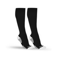 Par de Meia 39/43 Sport Cano Extralongo Atoalhada - Hoahi